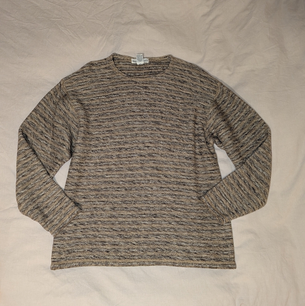 Oversized knit sweater